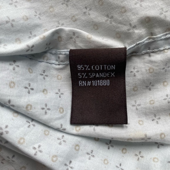 7 Diamond long sleeve snap closure mens SZ LRG - Picture 10 of 11